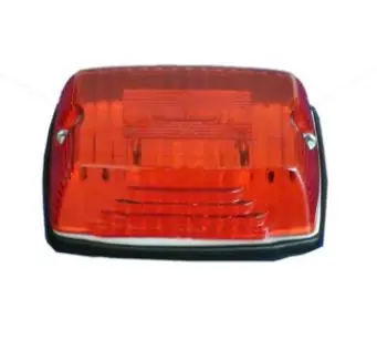 Utánfutó helyzetjelző lámpa piros szögletes Vedd meg online